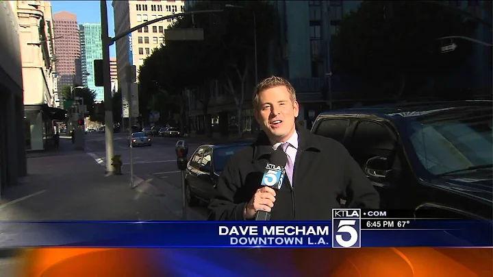 Monica Lewis  interviewd by Dave Mecham of KTLA
