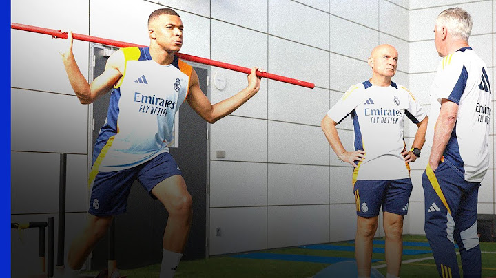 Les GRANDS DÉBUTS de Mbappé à l’entraînement avec le Real Madrid