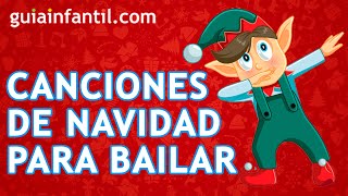 9 populares canciones de Navidad para bailar con los niños 🎄🔔🎶  Villancicos 2023 + Papá Noel 🎅