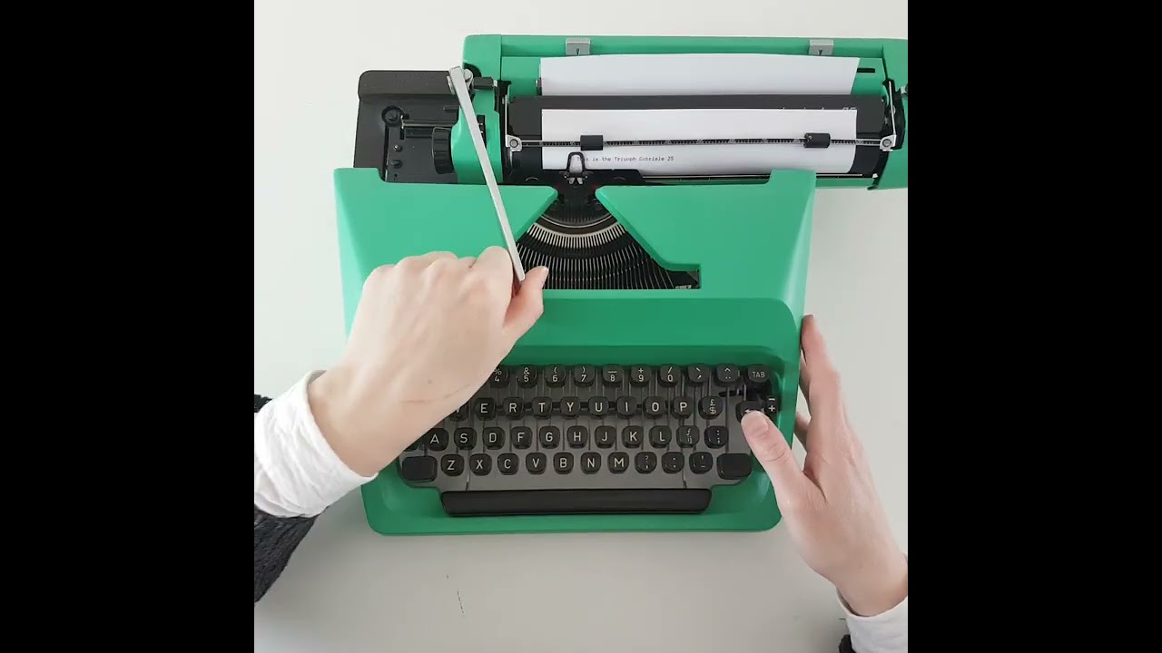 Tony's Typewriters - Triumph Gabriele 25