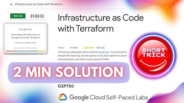 Infrastructure as Code with Terraform || #GSP750 || #short trick #goodies