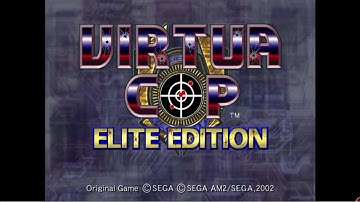 Virtua Cop Elite Edition (PS2) - Longplay Full Game