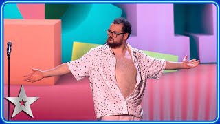 Alex Mitchell has us in STITCHES with HILARIOUS standup | SemiFinals | BGT 2024