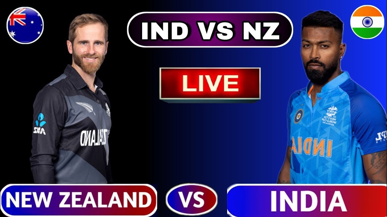 🔴 Live IND Vs NZ T20 Live Scores and Commentary India Vs New Zealand