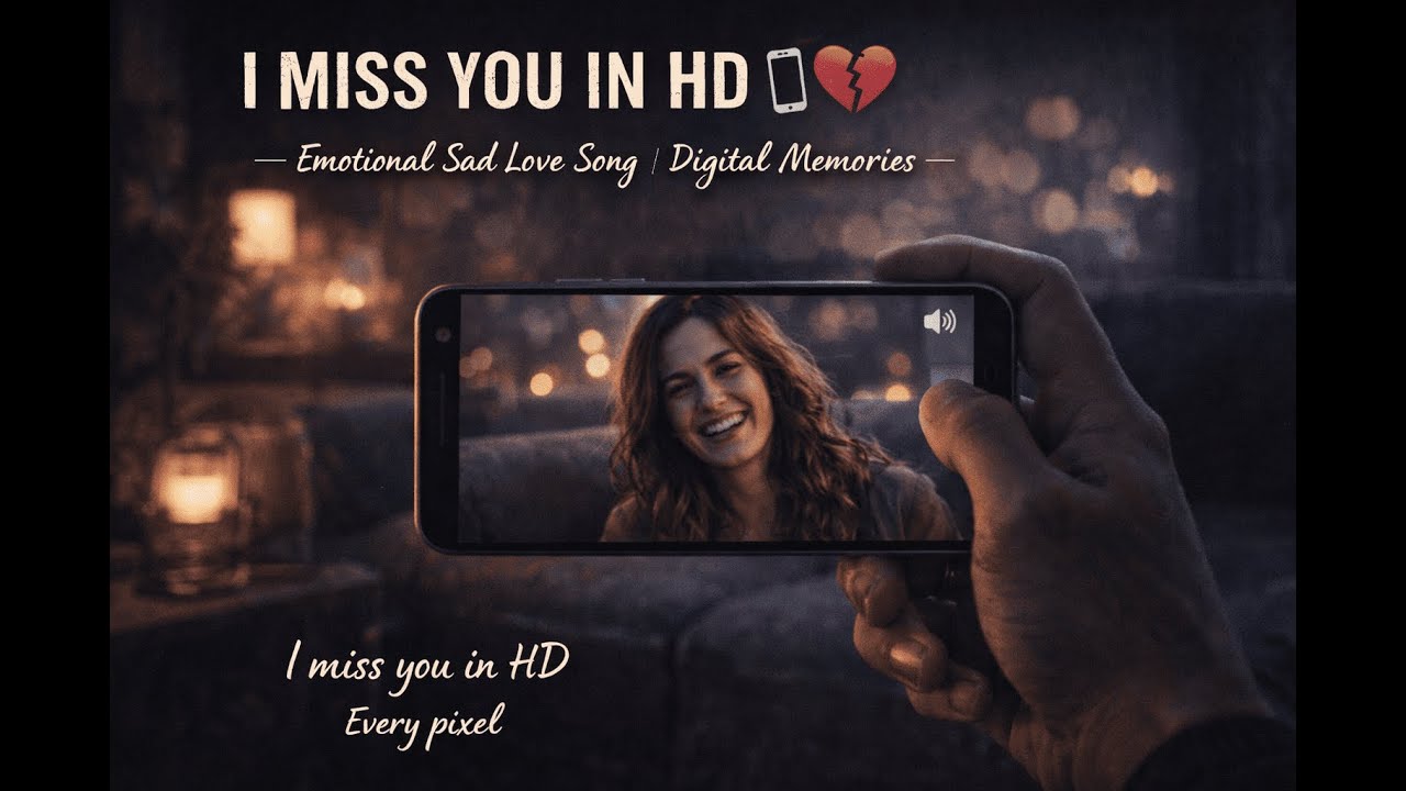 I Miss You in HD 📱💔 | Emotional Sad Love Song | Digital Memories