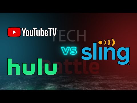 YouTube TV VS Sling TV VS Hulu + Live TV