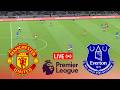 LIVE Everton Vs Manchester United Premier League 2026 TODAY Match PES 21 Simulation Gameplay