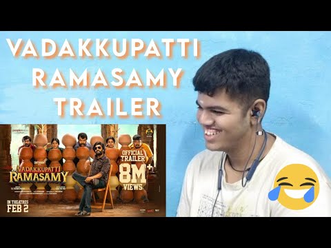Vadakkupatti Ramasamy Official Trailer | Reaction | Santhanam, Megha Akash | Karthik Yogi