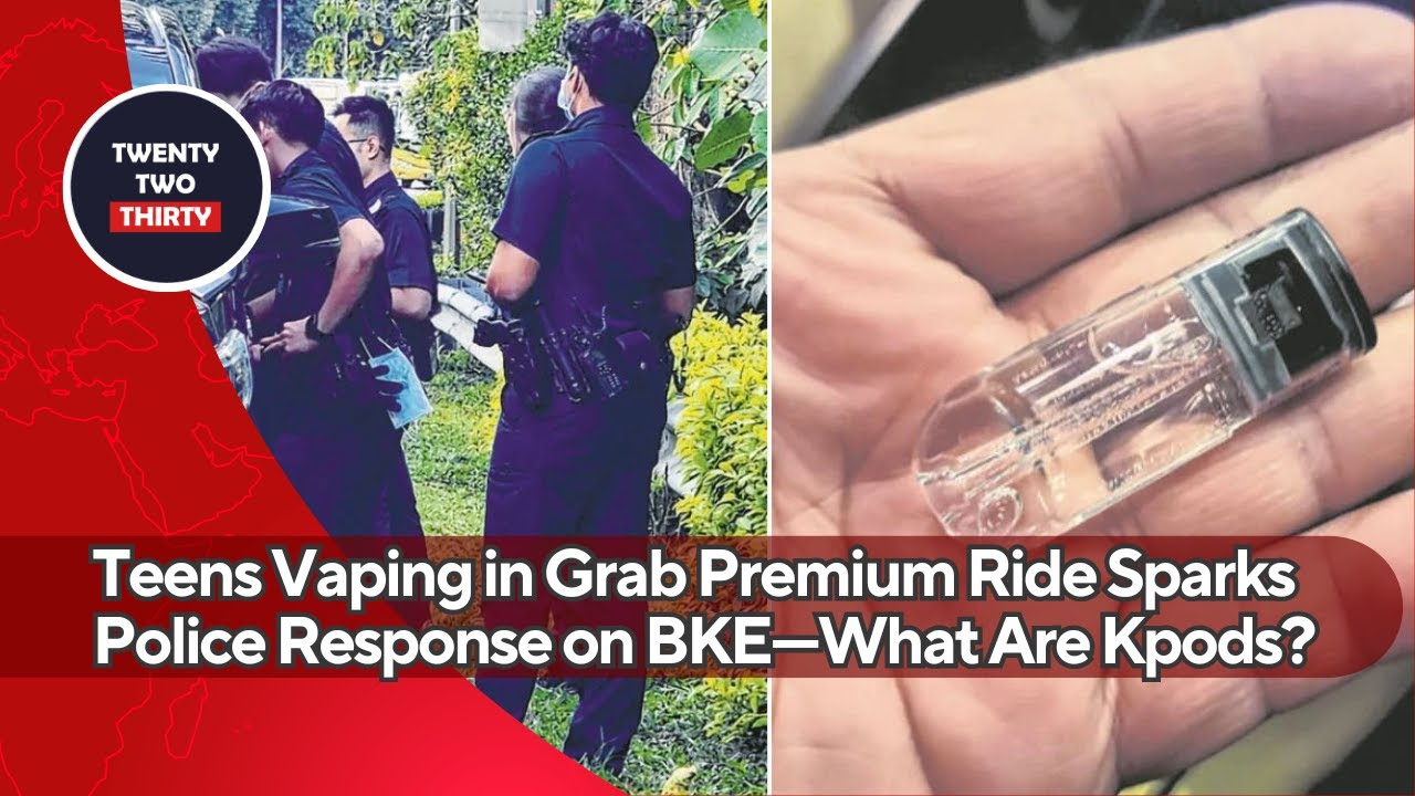 Police Vaping Teens Vaping in Grab Premium Ride Sparks Police Response on BKE—What ...