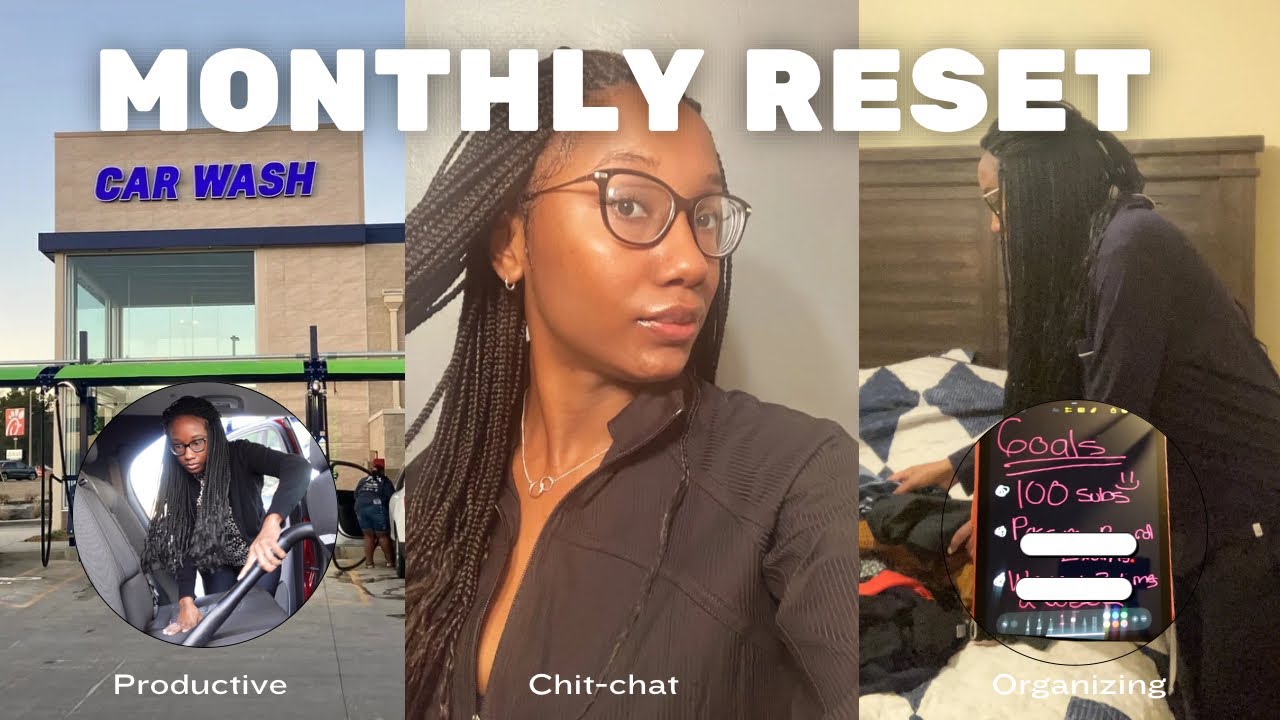 MONTHLY REST: CLEANING | motivation, organizing, car wash + more