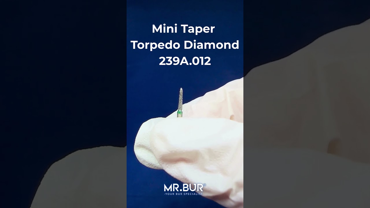 Mini Taper Torpedo Bur | Diamond Dental Bur