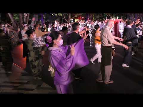 東京盆唄　2022年竹芝夏ふぇす盆踊り２５