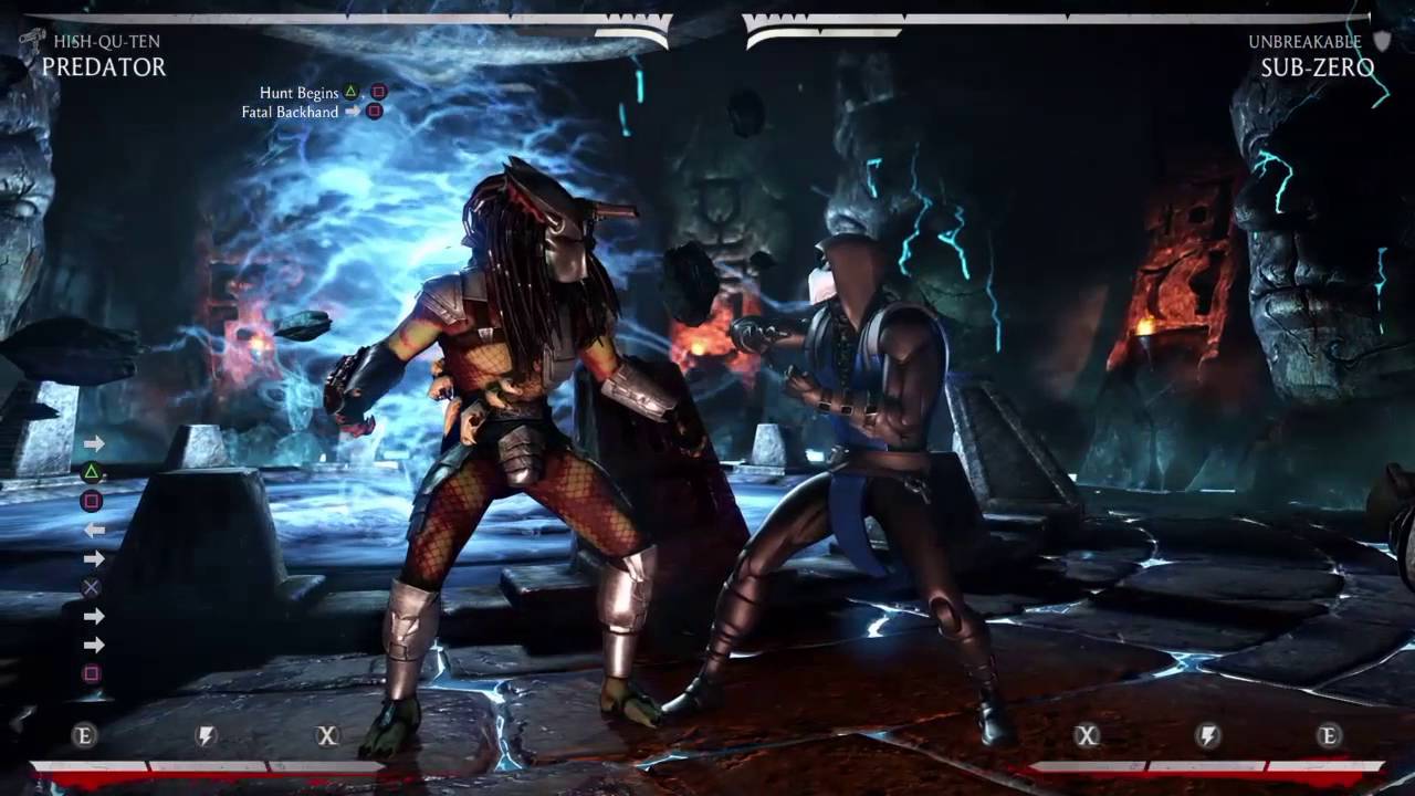 Mortal Kombat X – Predator (Hish-Qu-Ten) Safe Cancels on Block