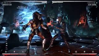 Mortal Kombat X – Predator (Hish-Qu-Ten) Safe Cancels on Block