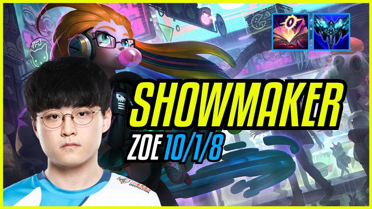 SHOWMAKER - ZOE - EUW GRANDMASTER - PATCH 11.9