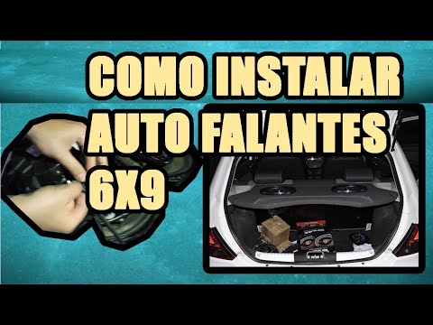 COMO INSTALAR AUTO FALANTES 6X9 - Drivers Brazil