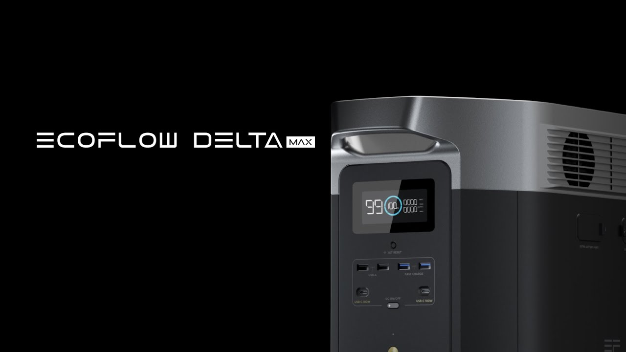 Buy EcoFlow DELTA Max Portable Power Station - EcoFlow