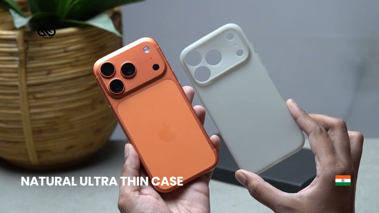 Natural Ultra Thin Case For iPhone Air/17 Pro/17 Pro Max (Camera Cutout)