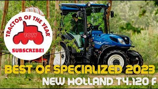🚜 A closer look to the New Holland T4.120 F 🥇 BEST OF SPECIALIZED 2023 WINNER - Tractor of the Year