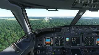 Посадка в Аэропорту Минска || B737-800NG || Vatsim Event