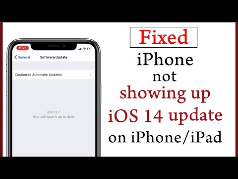 How to fix "iPhone Not Showing Up iOS 14 Update" hqdefault