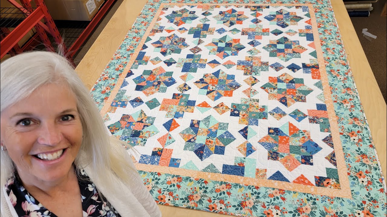Learn to Make A Mysterious Patchwork Quilt Step by Step! 