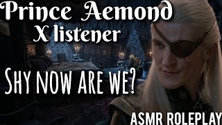 He Has Never Seen You This Flustered [ASMR Roleplay] [Aemond Targaryen X Listener] [Wedding Night]