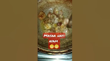 Thumbnail of masak hati jeroan ayam #shotviralvideo #ayamenak #jeroan #hatiayam