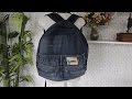 Mochila de calça jeans masculina - Reciclando