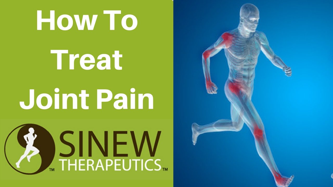 How To Treat Joint Pain and Speed Recovery