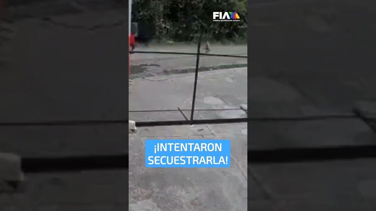 ¡GRITOS DE HORROR! | Captan intento de secuestro en México
