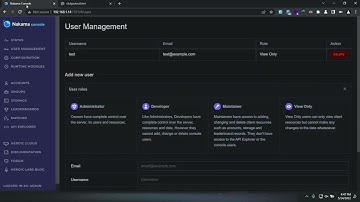 Nakama Console - User Account Deletion via Clickjacking