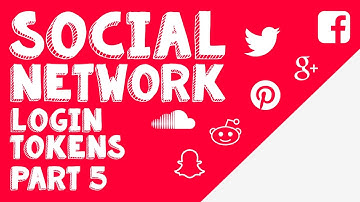 New Social Network - Part 5 - Login Tokens