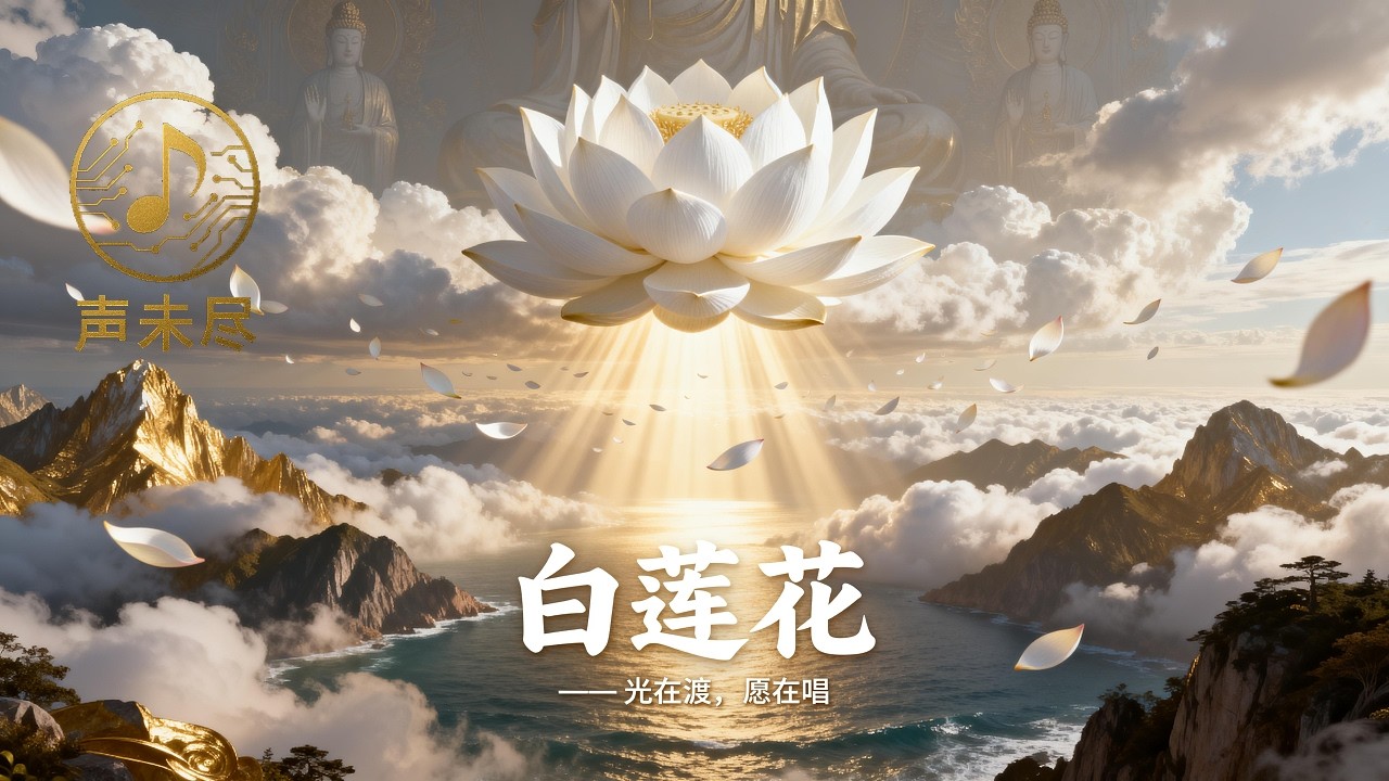 《白蓮花 · 在火中盛開的慈悲》釋迦牟尼佛曲
