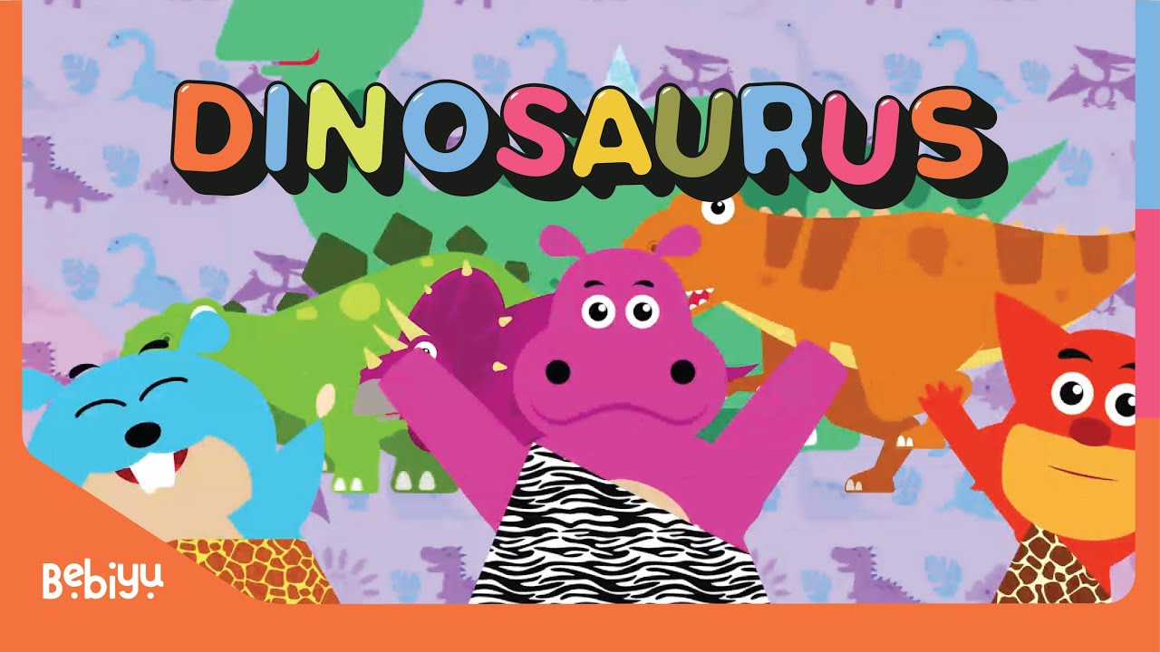 Ayo Nyanyi Tentang Dinosaurus! | Lagu Anak Ceria dari Bebiyu | BEBIYU