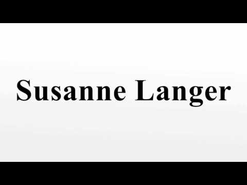 Susanne Langer