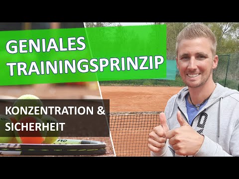 Dieses Trainingsprinzip musst du sehen – Mehr Konzentration & Schlagsicherheit im Tennistraining