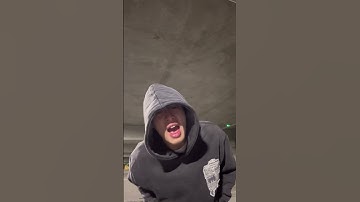 Thumbnail of when the party's over from an empty garage #singer #singing #coversong #billieeilish #sing #viral
