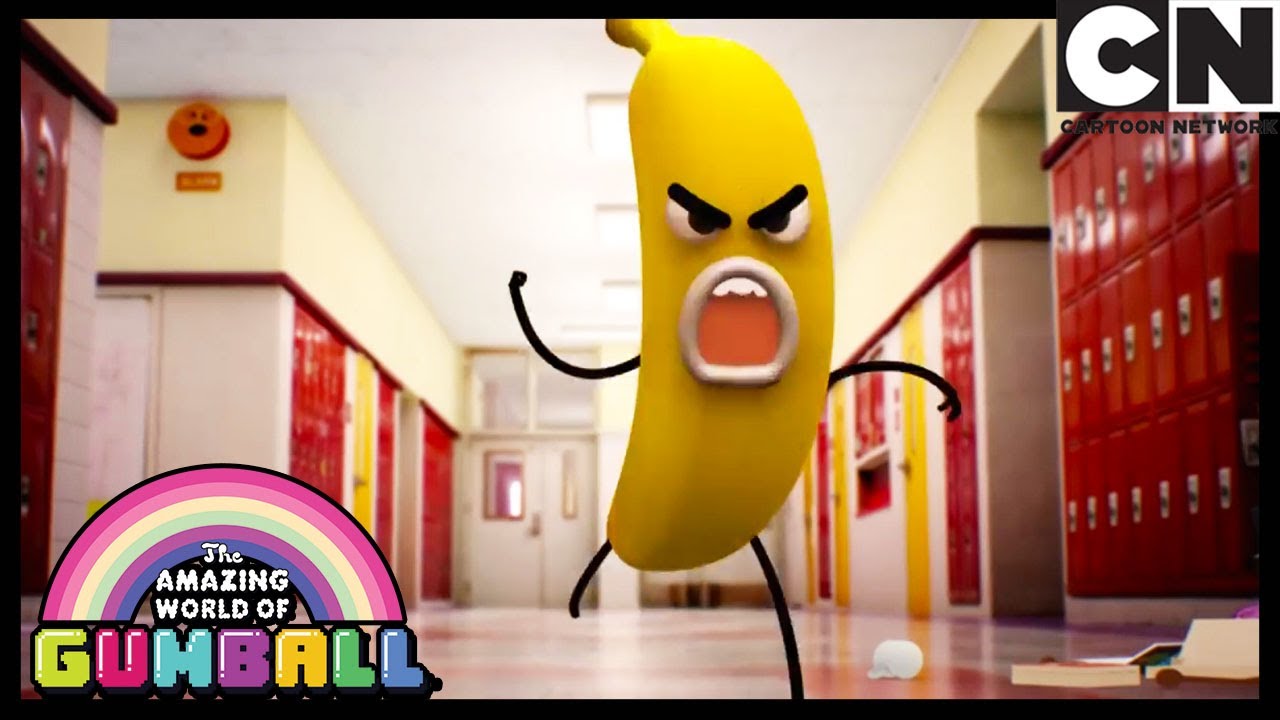 Banan Niesamowity świat Gumballa Cartoon Network YouTube