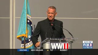 Tom Hanks inaugurates final phase of the National WWII Museum in New Orleans