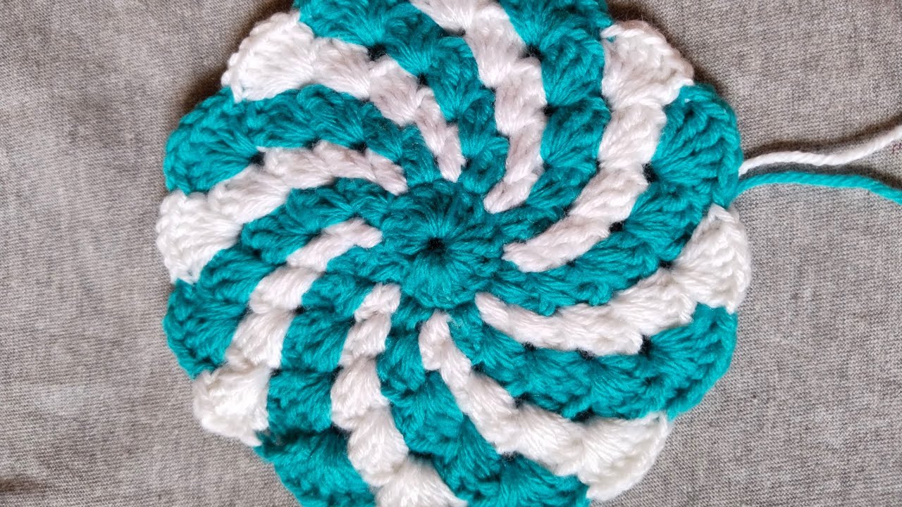 Easy Crochet Coaster Pattern 