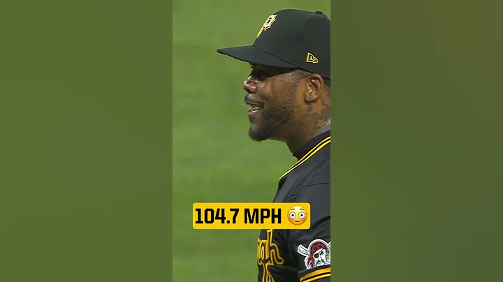 Manny Machado was left speechless by this Aroldis Chapman 104.7 MPH fastball 😮