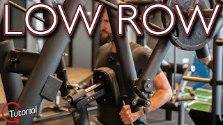 Low Row Maschine - Die Rückenmuskulatur optimal trainieren! | Tutorial | Kernfit