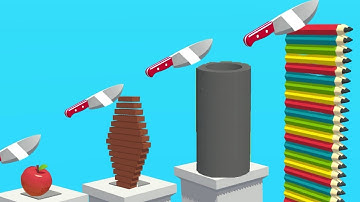 Slice it All! 🥳💥⚡️ Very Satisfying And Reaxing ASMR Slicing Game level 306 - 309