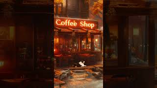 Cozy Autumn Day & Smooth Jazz Music 🍂 Outdoor Cafe Ambience with Warm Jazz Music to Relax, Study screenshot 3