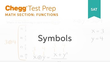 SAT prep - SAT Functions: Symbols - Chegg Test Prep