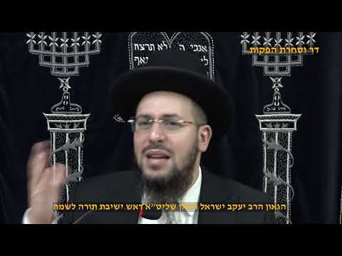 לנצח במערכה  ומעלת ישראל בזוהר  ויקרא תשפ"ו הגאון הרב יעקב ישראל הכהן שליט"א ראש מוסדות ישמח ישראל