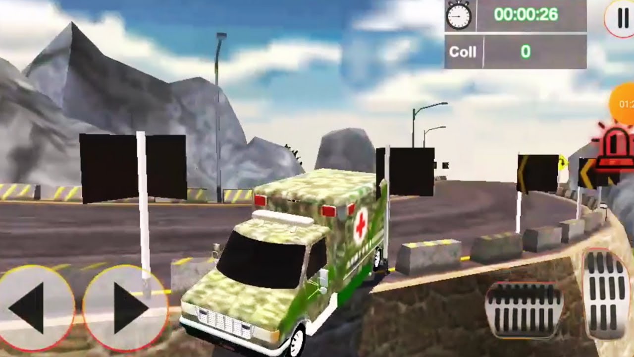 US Army Ambulance Game: Rescue game play I army ambulance games - YouTube