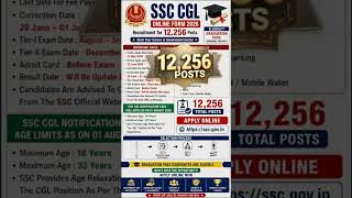 SSC CGL Online Form apply start 2026 #love #motivation