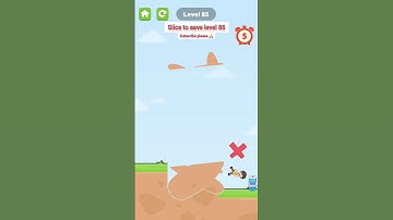 Slice to save/level 85 | funny game 2023 | new Android game 2023 #shorts #gaming #funny #trending